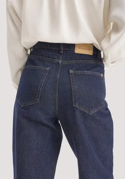hessnatur hessnatur Jeans GIERA Straight Relaxed aus reinem Bio-Denim, Pure blue, – Produktbild 2 von 3