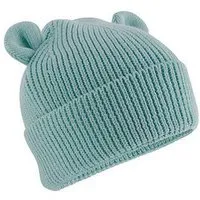 Beechfield Beechfield Baby Bear Beanie Wintermützen Baby Mütze mit Bärenohren, Dusty turquoise, – Produktbild 1 von 1