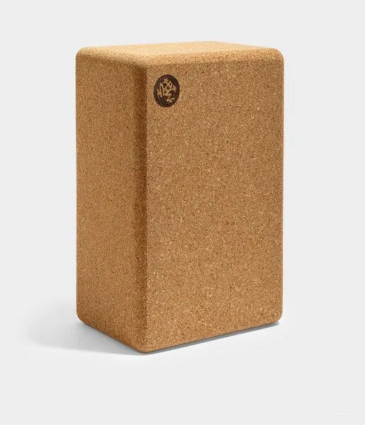 Manduka Manduka Korkblock – Yogablock aus massivem Kork, Natur, – Produktbild 2 von 4