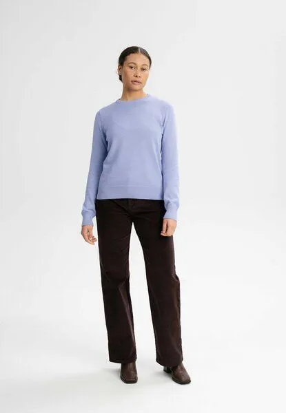 MELA MELA Feinstrick Pullover Dhana, Forgetmenot, – Produktbild 2 von 4