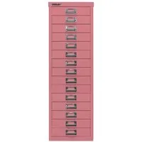Bisley Schubladenschrank 15 Schübe, DIN A4 pink – Produktbild 1 von 1
