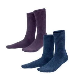 Living Crafts LIVING CRAFTS - Unisex Socken, 2er Pack - Blau (83% Bio-Baumwolle; 15% Polyamid (recycelt); 2% Elasthan), Nachhaltige Mode, Bio Bekleidung – Produktbild 1 von 1