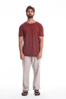 RAVENS VIEW IBIZA RAVENS VIEW IBIZA Herren vegan T-Shirt King Xl Dunkel Granat – Produktbild 1 von 1