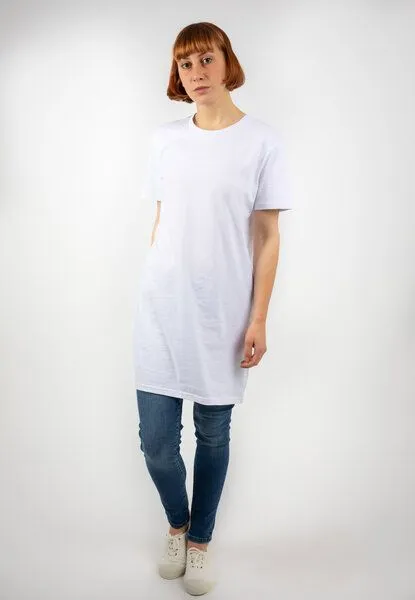 TORLAND TORLAND Damen T-Shirt Kleid SPINNER, Weiß (white), – Produktbild 1 von 3