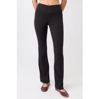mandala MANDALA Damen vegan Sporthose Flared Schwarz, Schwarz, – Produktbild 1 von 1