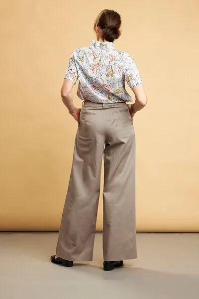 Skrabak Skrabak Damen Bluse aus Bio-Baumwolle "Sus", Floral (rot), – Produktbild 2 von 4
