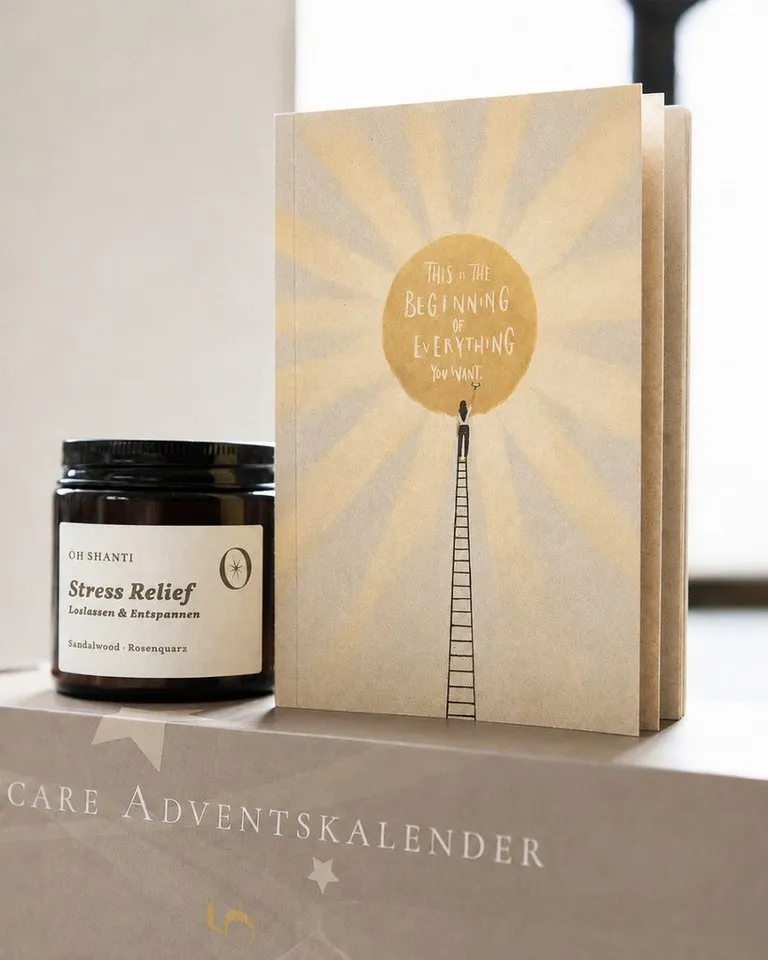 Oh Shanti Oh Shanti Adventskalender Selfcare 2026 – 24 Wohlfühl-Überraschungen, 24 Selfcare-Produkte mit je 1 Affirmationskarte pro Türchen – Produktbild 5 von 5