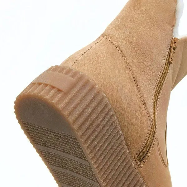 Werner 1911 Werner 1911 Stiefelette mit Warmfutter Polarfuchs, Beige (borke), – Produktbild 3 von 4