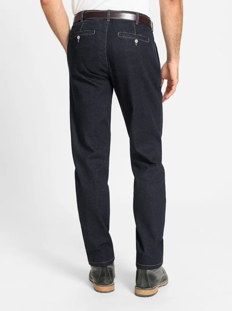 marco donati Thermojeans, Dark blue denim, – Produktbild 3 von 3