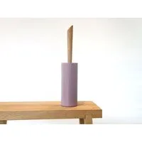 werkvoll by Lena Peter werkvoll by Lena Peter Upcycling WC-Bürste FIRE mit Eichegriff, Pastellviolett, – Produktbild 1 von 1