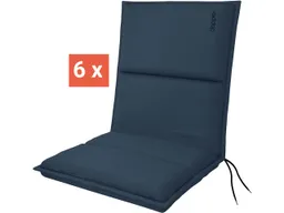 Doppler doppler Auflage "CITY" für Niederlehner, 6er-Pack, 100x48x6 cm, Polyester, dunkelblau – Produktbild 1 von 1
