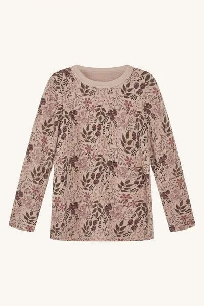 Hust&Claire Hust&Claire Langarmshirt Bambus/Wolle, Rosa, – Produktbild 1 von 2