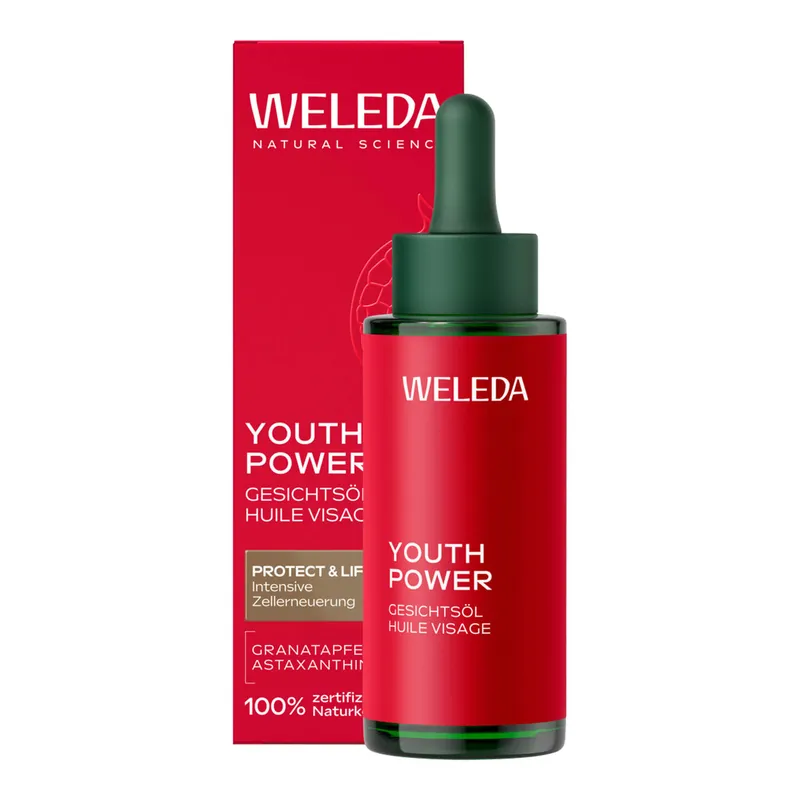 Weleda Weleda Youth Power Gesichtsöl Granatapfel – Produktbild 1 von 2