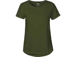 Neutral Neutral Bio-Damen-T-Shirt mit Roll-Up-Ärmeln, military, Gr. M – Produktbild 1 von 1