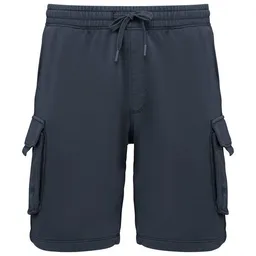 Greenspired Greenspired Umweltfreundliche ausgewaschene French Terry Cargo-Shorts 300g/m² XS-3XL – Produktbild 1 von 1