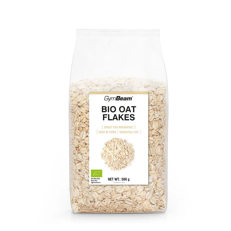 GymBeam Food GymBeam BIO Haferflocken 500 g – Produktbild 1 von 1