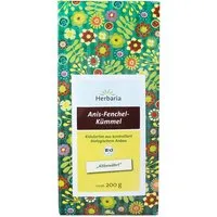Herbaria Herbaria Bio-Kräutertee "Anis-Fenchel-Kümmel", lose, 200 g – Produktbild 1 von 1
