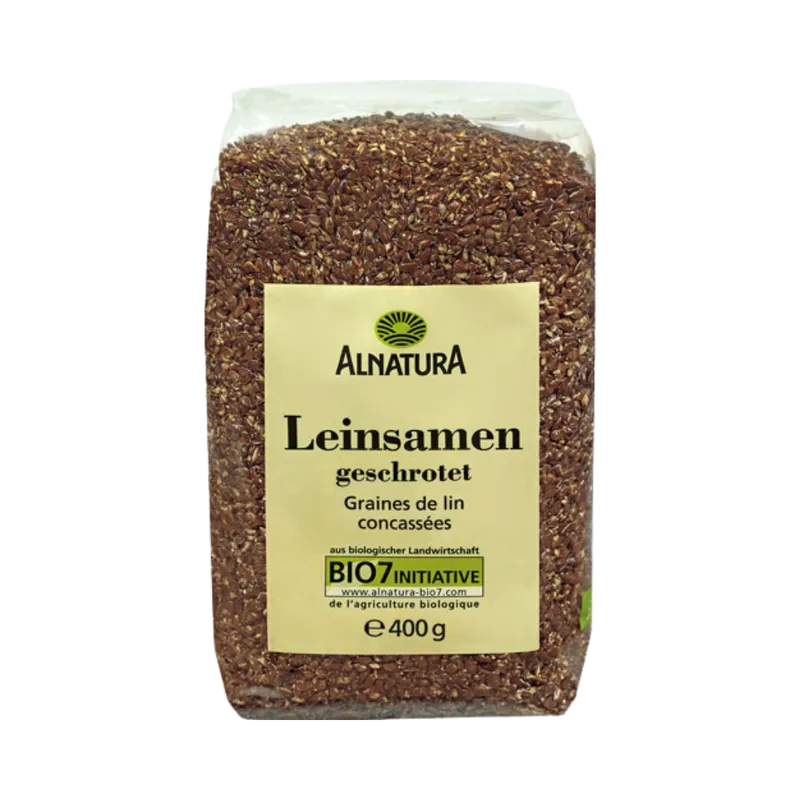 Alnatura Alnatura Bio Leinsamen geschrotet, 400g – Produktbild 1 von 1