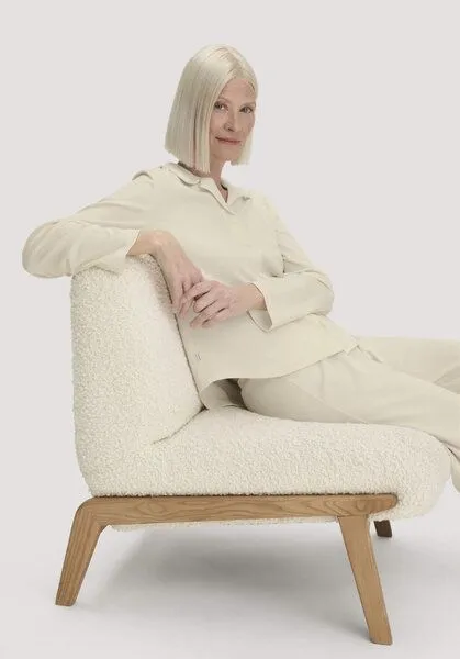 hessnatur hessnatur Pyjama PURE NATURE aus reiner Bio-Baumwolle, Natur, – Produktbild 2 von 4