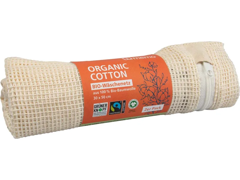 Memo 2 memo Wäschenetze aus Bio-Baumwolle, Fairtrade – Produktbild 1 von 1