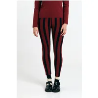 SUITE13LAB SUITE13LAB Damen vegan Leggings Ulmo Stripes Brick – Produktbild 1 von 1