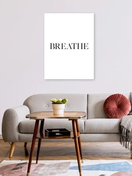 Photocircle Photocircle Poster / Leinwandbild - Breathe No3 – Produktbild 2 von 4