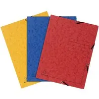 Exacompta 24 Exacompta Sammelmappen, Colorspan-Karton, 355 g/m², DIN A4, 3 Klappen, sortiert – Produktbild 1 von 1