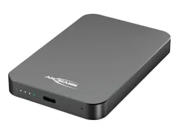 Ansmann Ansmann Powerbank "PB115PD" 5.000 mAh, kabelloses Laden via Mag, USB-C-Anschluss, grau – Produktbild 1 von 1