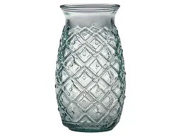 Trinkglas Ananas 0,38 l, aus Recyclingglas klar – Produktbild 1 von 1