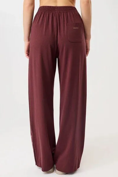 mandala Mandala Track Pants, Ruby (weinrot), – Produktbild 3 von 3