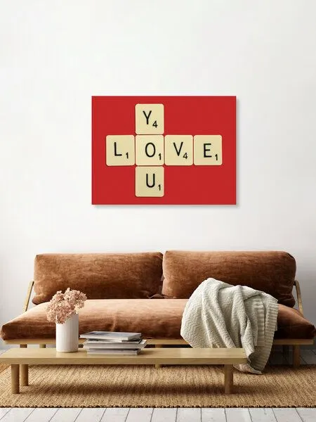 Photocircle Photocircle Poster / Leinwandbild - Love you – Produktbild 3 von 4