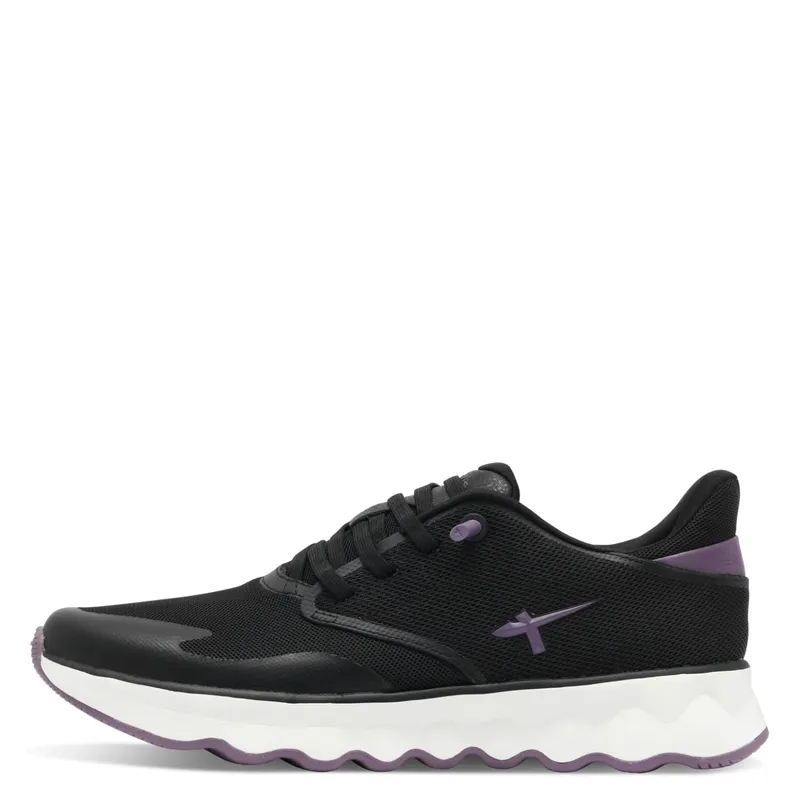 Tamaris Tamaris Schnühalbschuh sportlich für Damen, schwarz, Größe 41 EU, Schwarz, – Produktbild 5 von 5