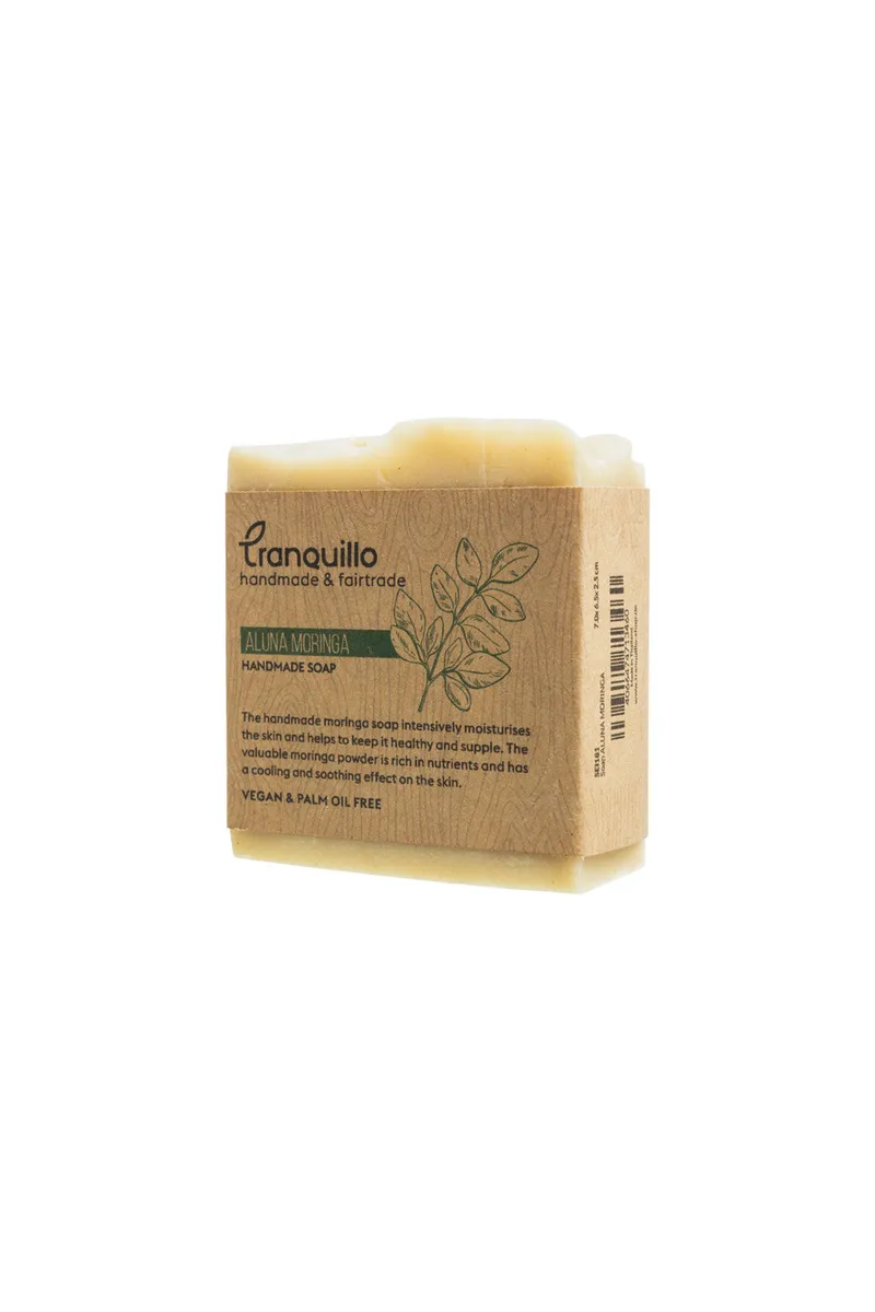 Tranquillo Seife ALUNA MORINGA 100 g - beige – Produktbild 1 von 2