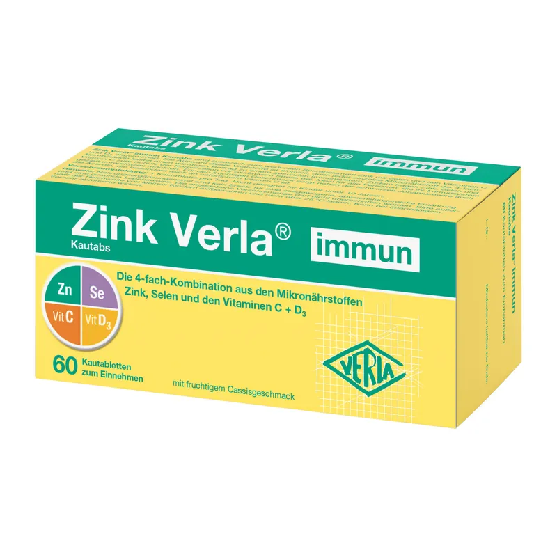 Zink Verla Zink Verla Immun Kautabs – Produktbild 2 von 2