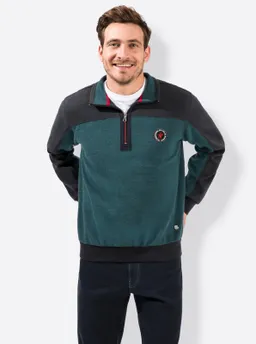 marco donati Sweatshirt blau-grün – Produktbild 1 von 1