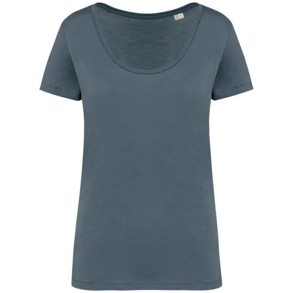 Greenspired Greenspired Nachhaltiges Damen-Slub-T-Shirt 130g/m² XS-XXL, Mineralgrau, – Produktbild 1 von 1