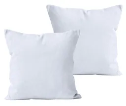 Carpe Sonno Kissenbezug 40x40 40x80 80x80 Baumwoll Kopfkissen Bezug Kissenhülle Kissenbezug, (2 Stück), Renforce Kissenbezüge 40x40 cm, Uni Weiß einfarbig – Produktbild 1 von 1