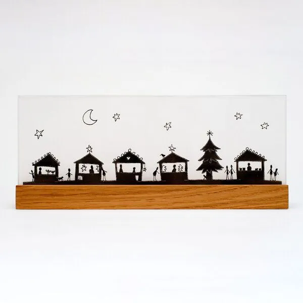 klotzaufklotz klotzaufklotz Weihnachtskrippe Weihnachtsmarkt SW – Produktbild 7 von 8