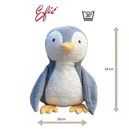 Efie Efie Bio-Kuscheltier Pinguin groß – Bio Baumwolle (KBA), recycelte Füllung – Produktbild 1 von 1
