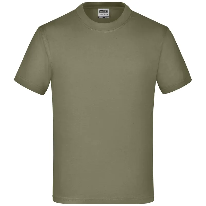 James & Nicholson James & Nicholson Basic T-Shirt Kinder JN019 Gr. S-110/116 olive – Produktbild 1 von 1