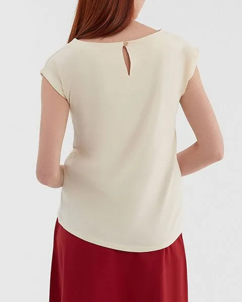 Leela Cotton Leela Cotton Damen Blusen Bio-Baumwolle, Natur, – Produktbild 2 von 2