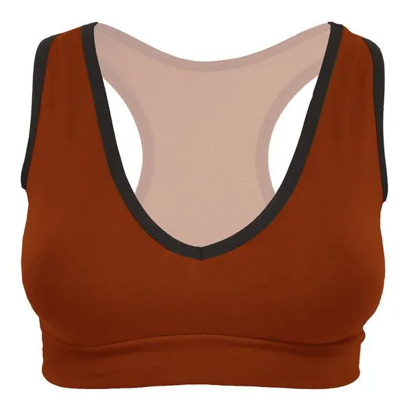 Frija Omina Frija Omina Bio Sport-Top Athla, Rost (orange), – Produktbild 1 von 4