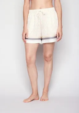 Joop! Joop! Shorts Modern Essence mit grafischem Muster, Gummizug und Bindeband – Produktbild 1 von 1