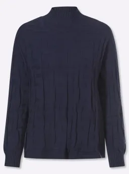 heine Jacquardpullover marine – Produktbild 1 von 1