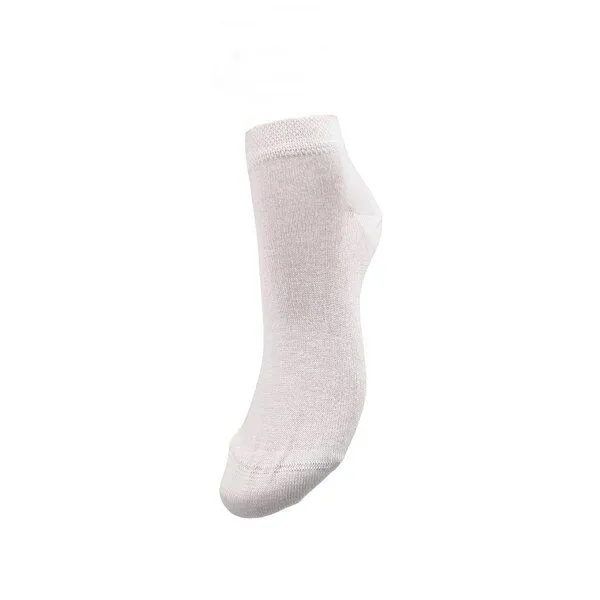 Bruno Barella Bruno Barella Sneaker Socken aus Bambuscellulose gewonnene Viskosefaser in weiß – Produktbild 3 von 3