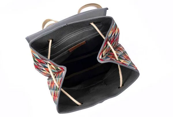 Risorse Future Risorse Future Baumwoll-Rucksack Pyramide – Produktbild 1 von 3