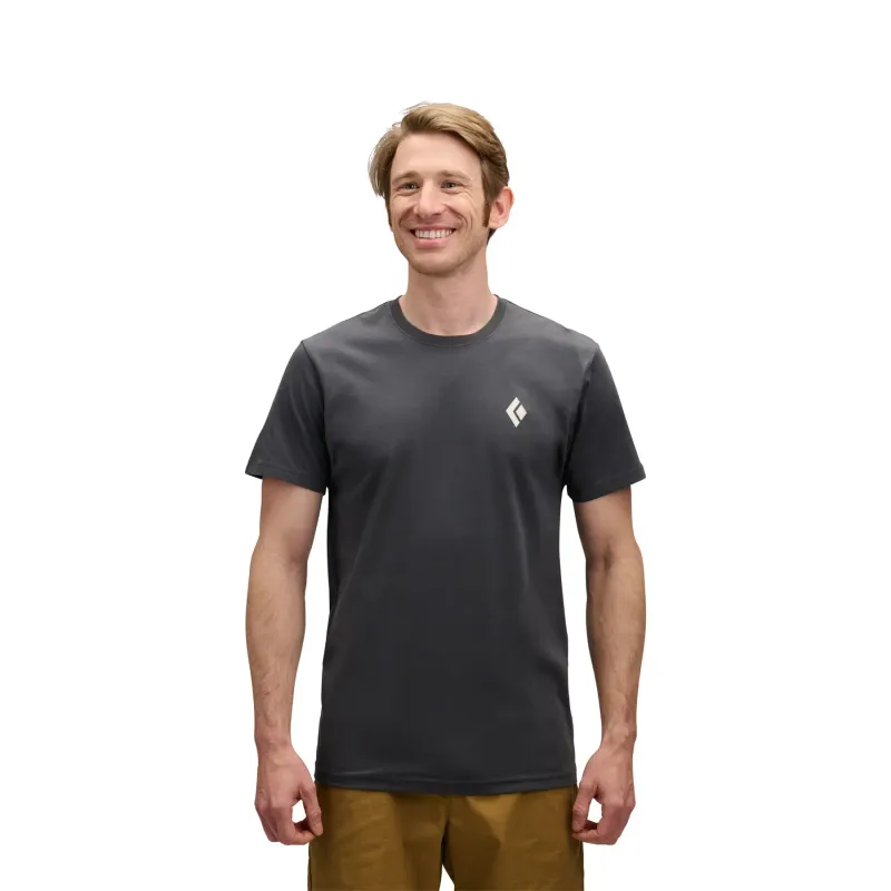 Black Diamond T-Shirt Black Diamond Bd Backcountry Stamp, Gris, – Produktbild 2 von 2