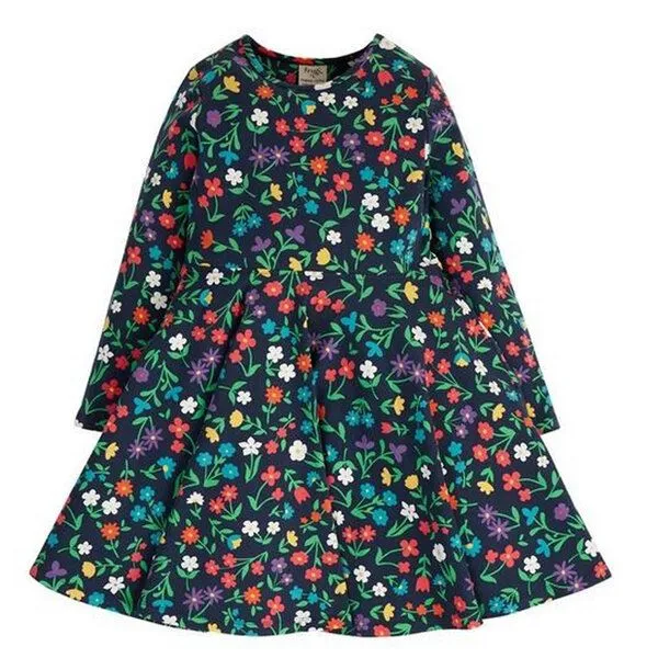 Frugi Frugi Kleid Sofia Skater Dress Wild Flowers – Produktbild 1 von 2
