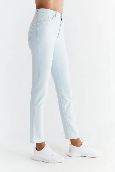 Evermind Evermind W's Regular Fit-WL1009, Ice blue, – Produktbild 3 von 5