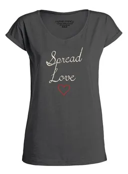 Human Family Human Family Damen T--Shirt "Imagine Spread Love" – Produktbild 1 von 1